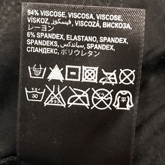 bebe Black Flutter Sleeve Top with Sequins - Picture 4 of 5